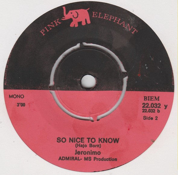 Jeronimo (2) : Heya (7", Single, Mono)