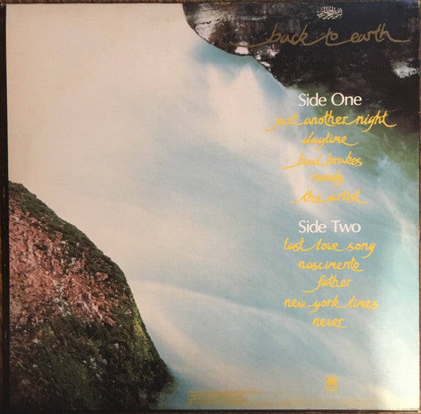 Cat Stevens : Back To Earth (LP, Album)