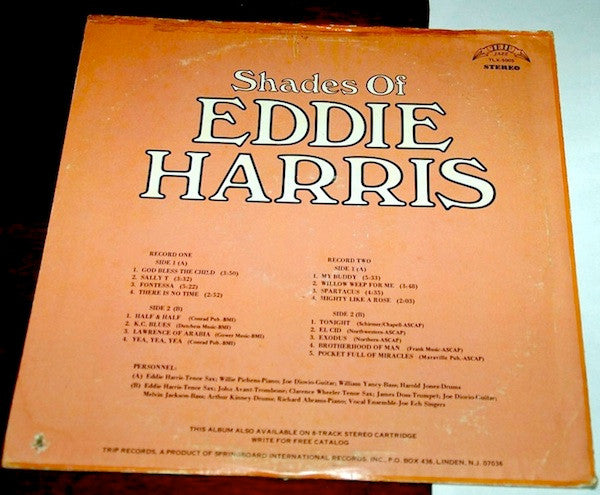 Eddie Harris : Shades Of Eddie Harris (2xLP, Comp)