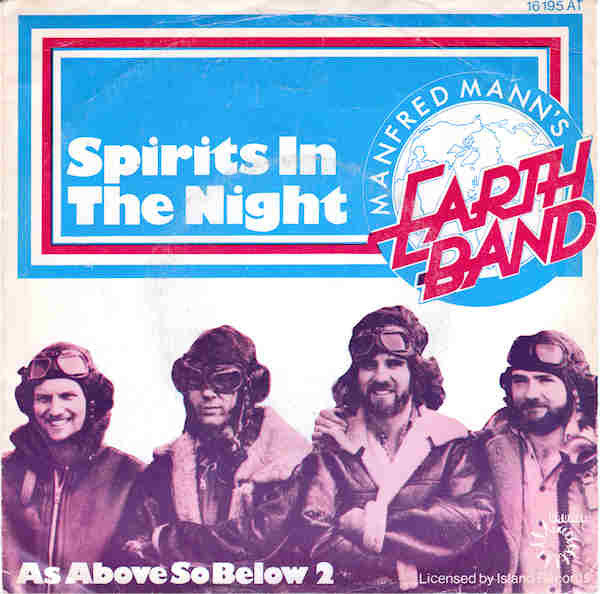 Manfred Mann's Earth Band : Spirits In The Night (7", Single)