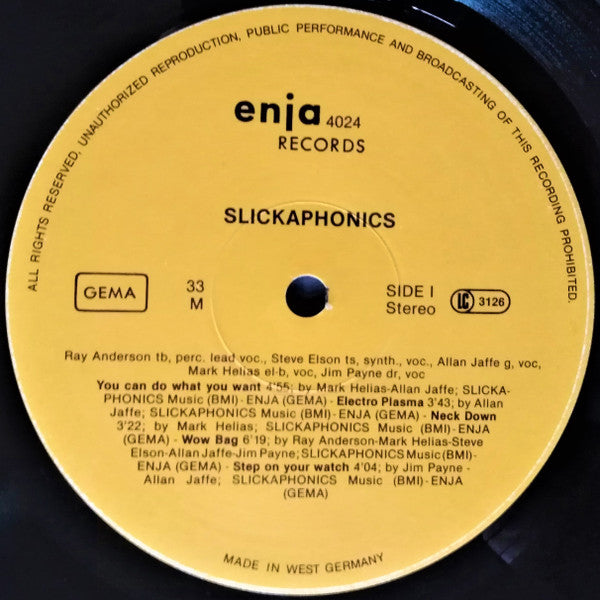 Slickaphonics : Wow Bag (LP, Album)