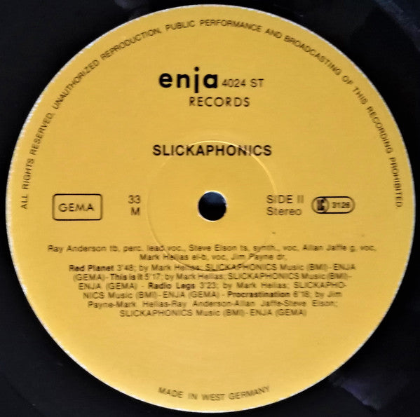 Slickaphonics : Wow Bag (LP, Album)
