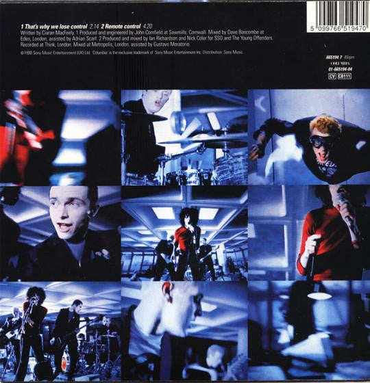 The Young Offenders : That's Why We Lose Control - Remote Control (7", Ltd, Num, Red)