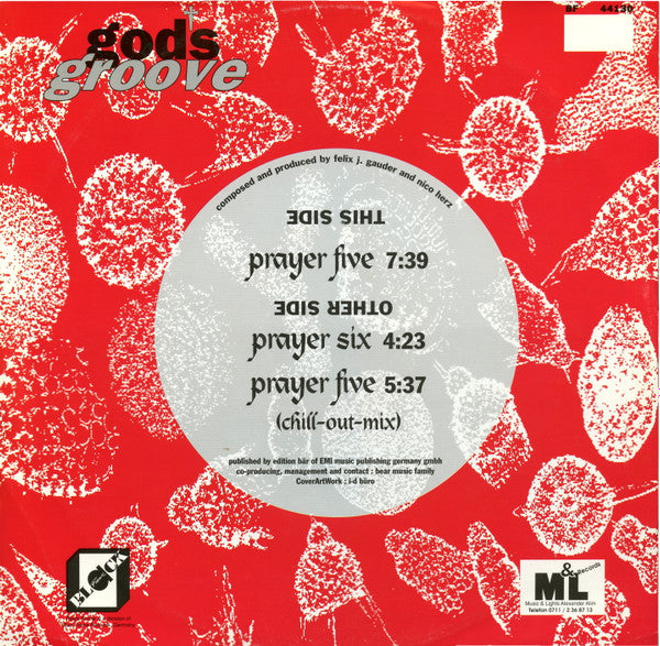God's Groove : Prayer Five / Six (12")