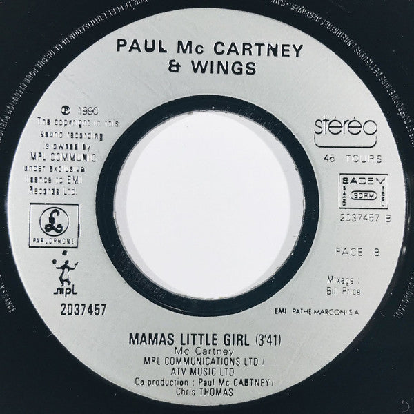Paul McCartney : Put It There (7", Single)