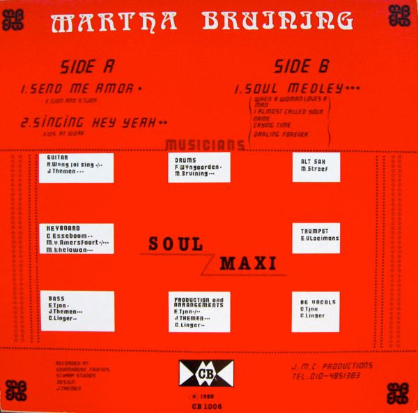 Martha Bruining : Soul Maxi (12")