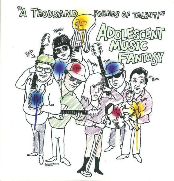 Adolescent Music Fantasy : A Thousand Pounds Of Talent! (7", Single)
