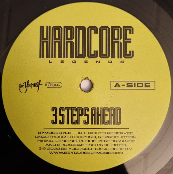 3 Steps Ahead : Hardcore Legends (LP, Comp)