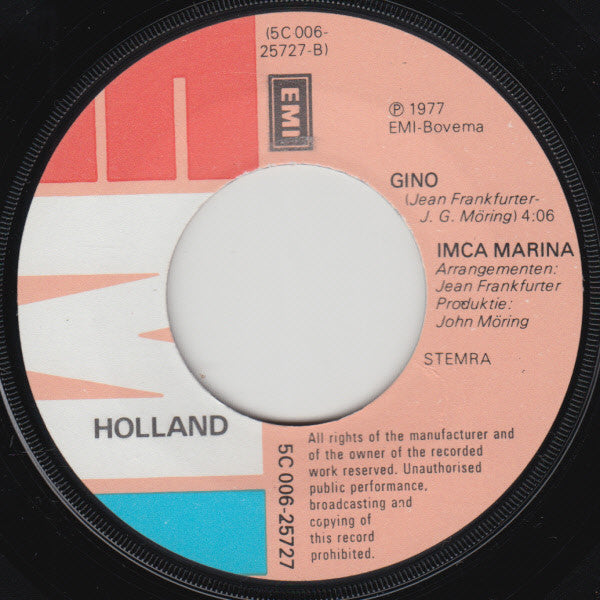 Imca Marina : Vannacht (7", Single)