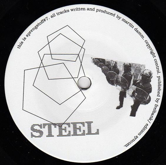 Steel : Crackstep On Bomb Trucks (7", Ltd)