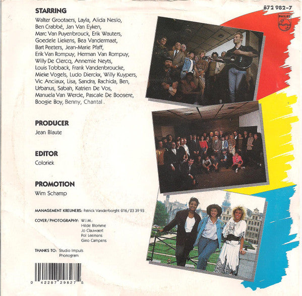 De Kreuners & Coloriek : Koeskoes Kreten (7", Single)