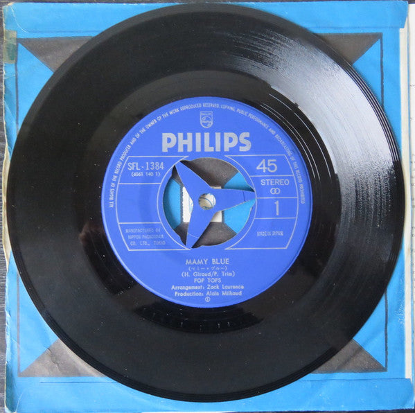 The Pop Tops : Mamy Blue (7", Single)