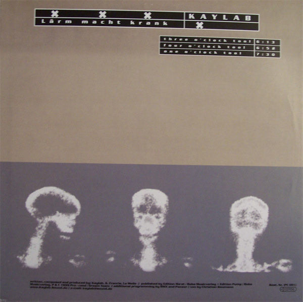 Kaylab : Lärm Macht Krank (12")
