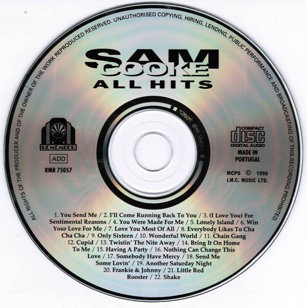 Sam Cooke : All Hits (CD, Comp)