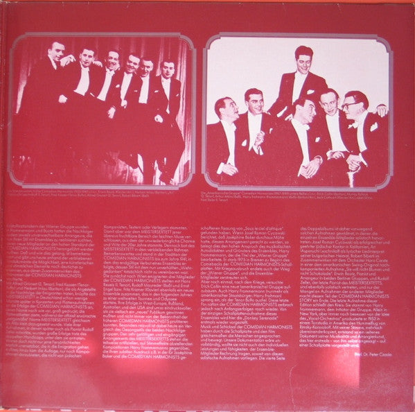 Comedian Harmonists, Comedy Harmonists (2), Comedy Harmonists (3), Meistersextett : 50 Jahre Die Comedian Harmonists Story (2xLP, Comp)