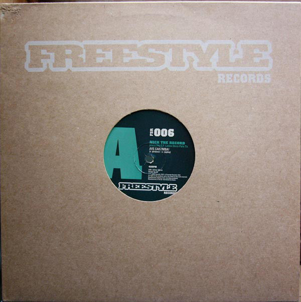 Nick The Record : Latino Disco Para Tu E.P. (12", EP)