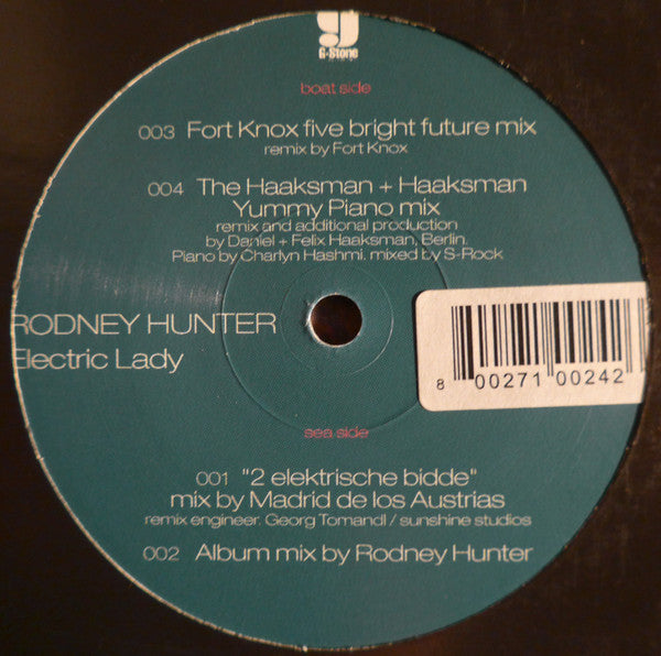 Rodney Hunter : Electric Lady (12")