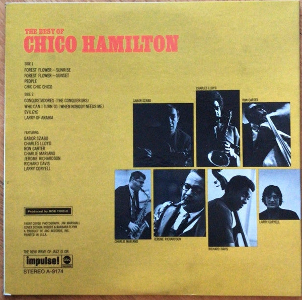 Chico Hamilton : The Best Of Chico Hamilton (LP, Comp, Gat)