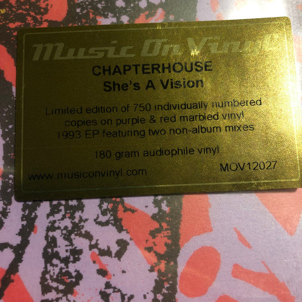 Chapterhouse : She's A Vision (12", EP, Ltd, Num, RE, Pur)