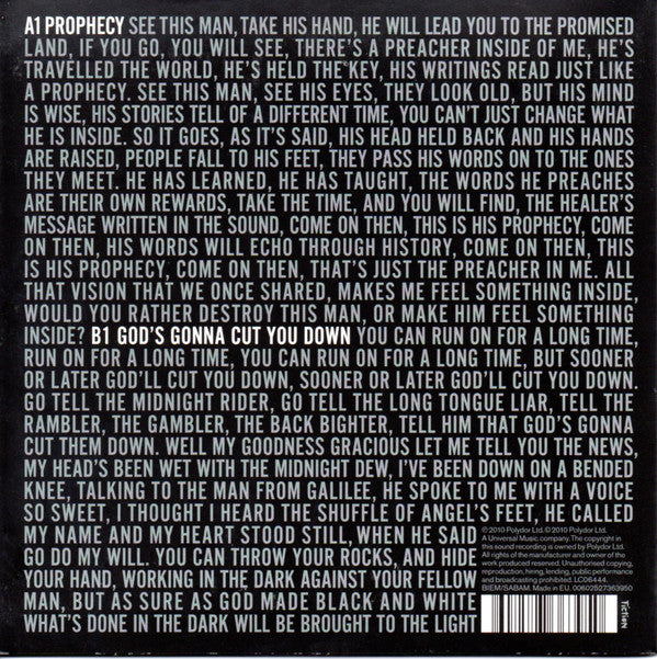 Detroit Social Club : Prophecy (7", Single)