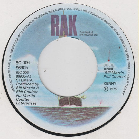 Kenny (3) : Julie Anne (7", Single)