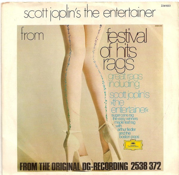 Gunther Schuller / Arthur Fiedler And Boston Pops Orchestra : Aunt Dinah Blows The Horn / The Entertainer (7", Single)