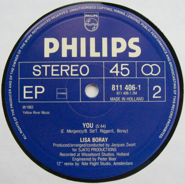 Lisa* : Tonight (12", Maxi)