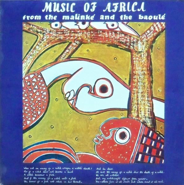 Mandinka and Baoulé : Music Of Africa From The Malinké And The Baoulé (LP, Album)