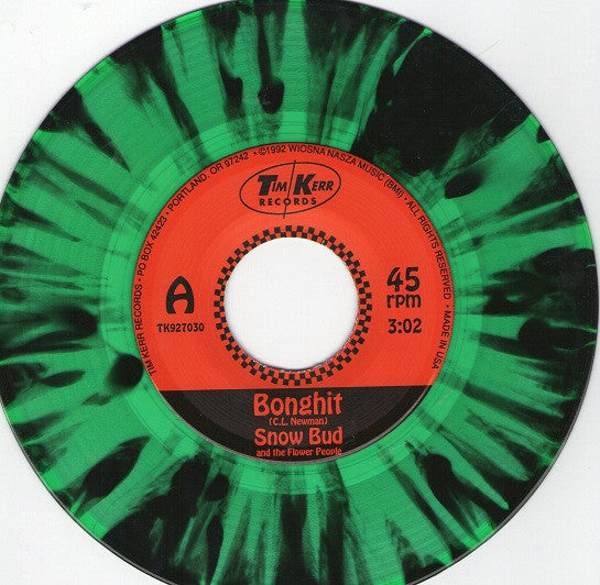 Snow Bud And The Flower People : Bonghit / Cryin' Time Is Over (7", Num, Gre)