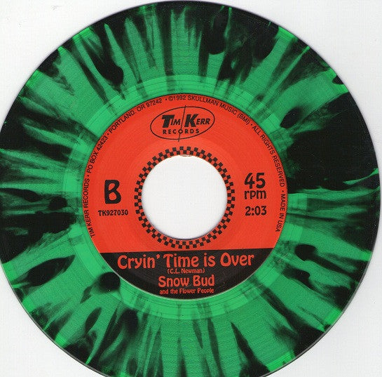 Snow Bud And The Flower People : Bonghit / Cryin' Time Is Over (7", Num, Gre)