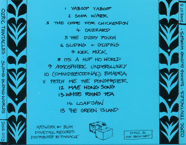 Ozric Tentacles : Sliding Gliding Worlds (CD, Album)