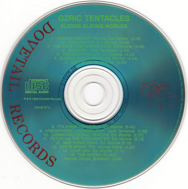 Ozric Tentacles : Sliding Gliding Worlds (CD, Album)