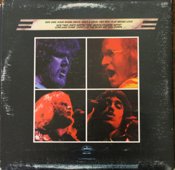 Bachman-Turner Overdrive : Four Wheel Drive (LP, Album, Gat)