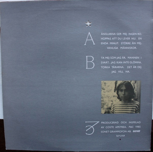 Björn Holm : Änglarna Ger Mej Ingen Ro (LP, Album)