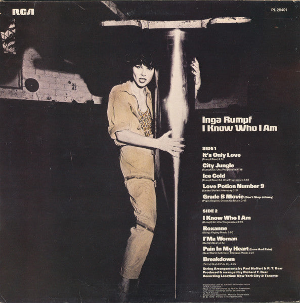 Inga Rumpf : I Know Who I Am (LP, Album)
