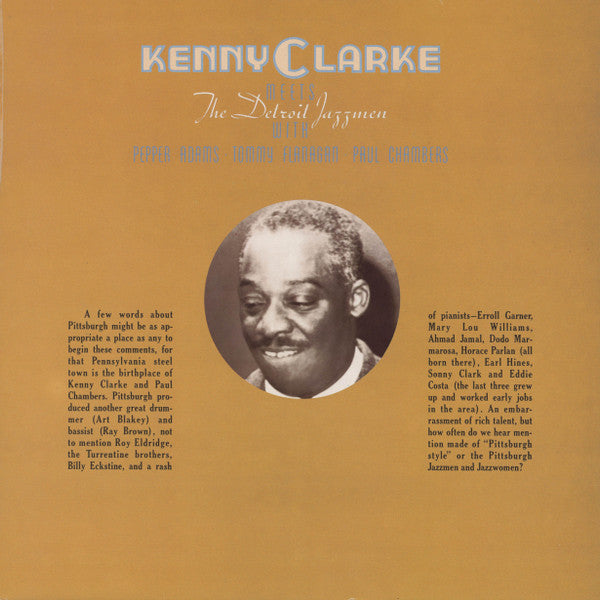 Kenny Clarke Meets The Detroit Jazzmen : Kenny Clarke Meets The Detroit Jazzmen (LP, Album, Mono, RE)