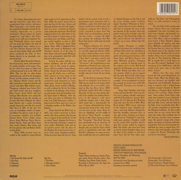 Kenny Clarke Meets The Detroit Jazzmen : Kenny Clarke Meets The Detroit Jazzmen (LP, Album, Mono, RE)