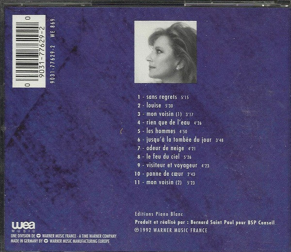 Véronique Sanson : Sans Regrets (CD, Album)