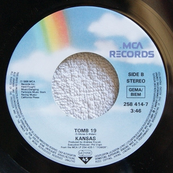 Kansas (2) : Power (7", Single)