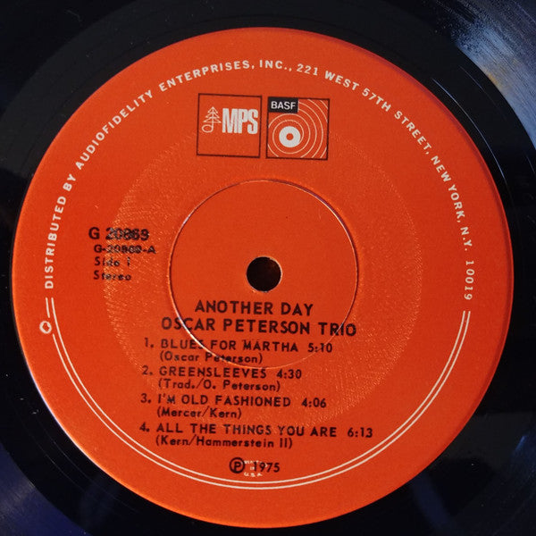 Oscar Peterson Trio* : Another Day (LP, Album, RE)