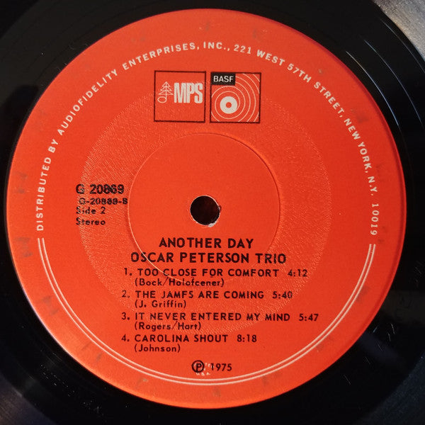 Oscar Peterson Trio* : Another Day (LP, Album, RE)