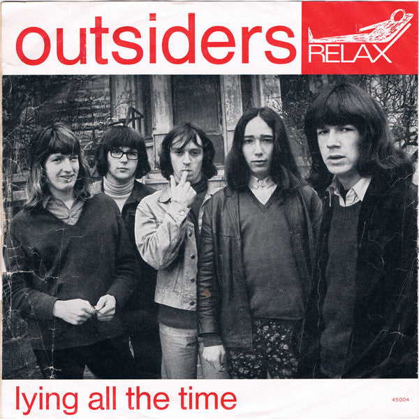 The Outsiders (5) : Thinking About Today (7", Single, Mono)