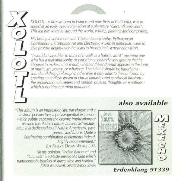 Bernard Xolotl With Daniel Kobialka : Procession (CD, Album, RE)