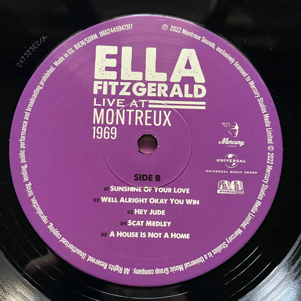 Ella Fitzgerald : Live At Montreux 1969 (LP, Album)