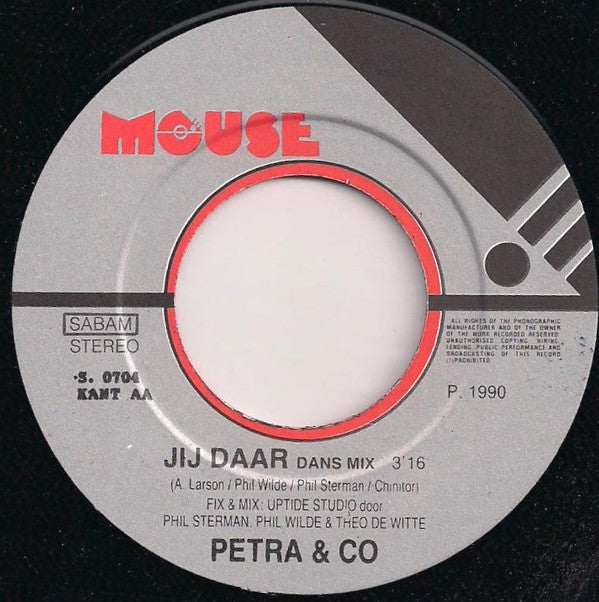 Petra & Co : Jij Daar ! (7", Single)