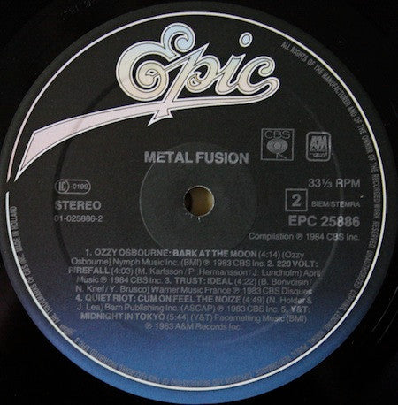 Various : Metal Fusion (LP, Comp)
