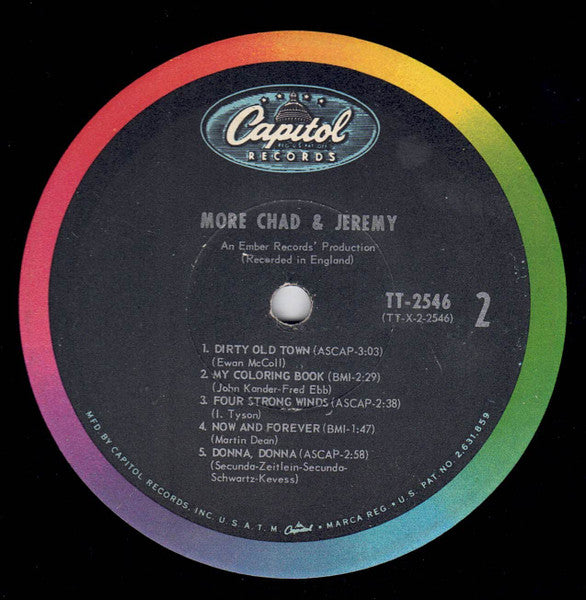 Chad & Jeremy : More Chad & Jeremy (LP, Comp, Mono, Jac)