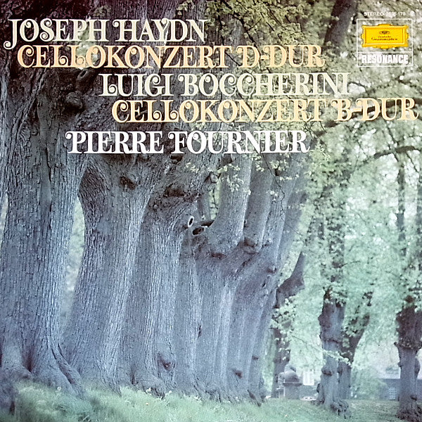 Pierre Fournier - Festival Strings Lucerne - Joseph Haydn - Luigi Boccherini : Haydn Cellokonzert D-Dur / Boccherini Cellokonzert B-Dur (LP)