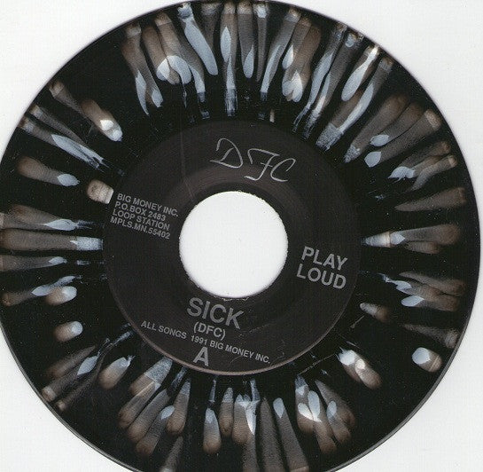 DFC (3) : Sick (7", Single, Whi)