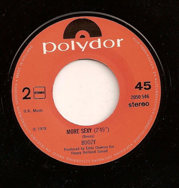 Boozy : Sexy Lady (7", Single)